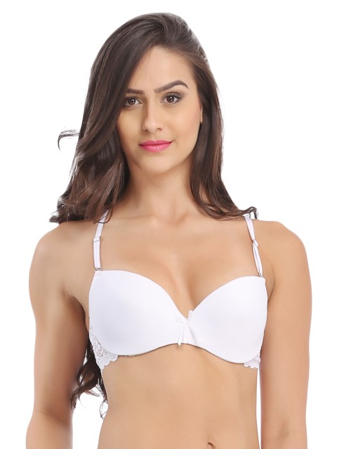 

Clovia White Push-Up Bra BR0608P18