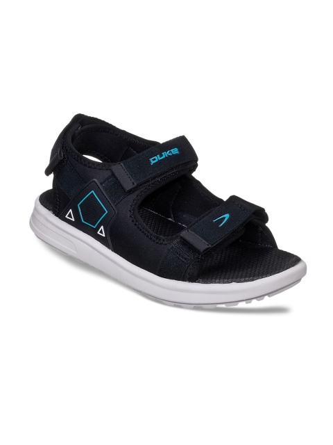 

Duke Men Black Comfort Sandals