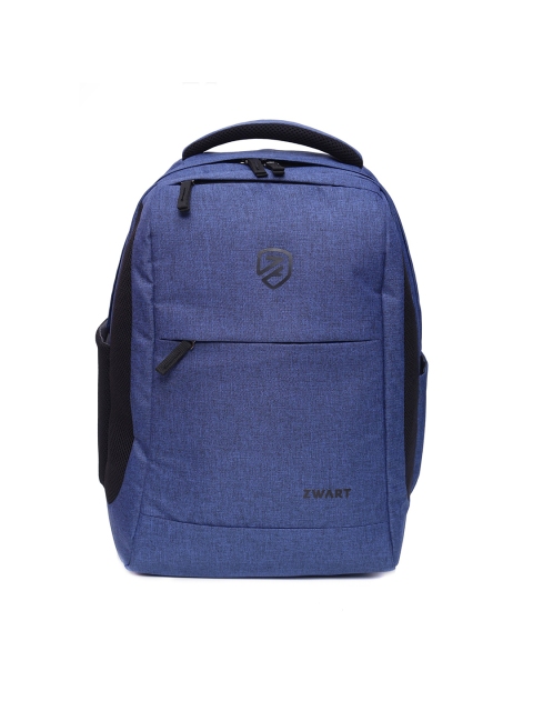 

Zwart Unisex Blue & Black Solid 16Inch Laptop Bag