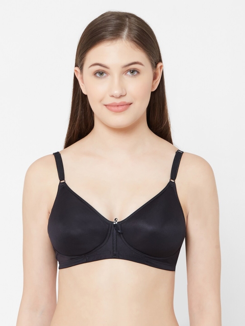 

Juliet Black Solid Non-Wired Lightly Padded Everyday Bra 010001900016810