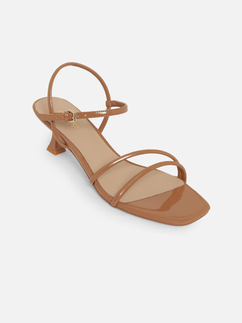 

ALDO Women Brown Solid Sandals