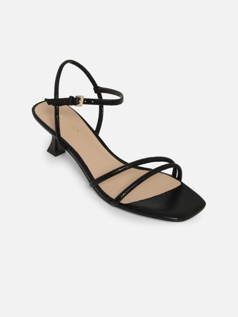 

ALDO Women Black Solid Sandals