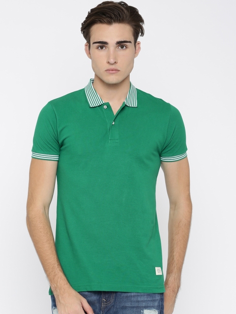 

United Colors of Benetton Green Polo T-Shirt