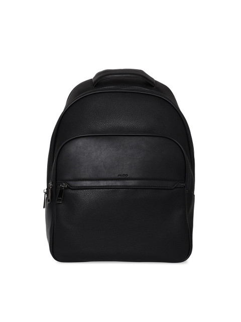 

ALDO Men Black Solid Backpack
