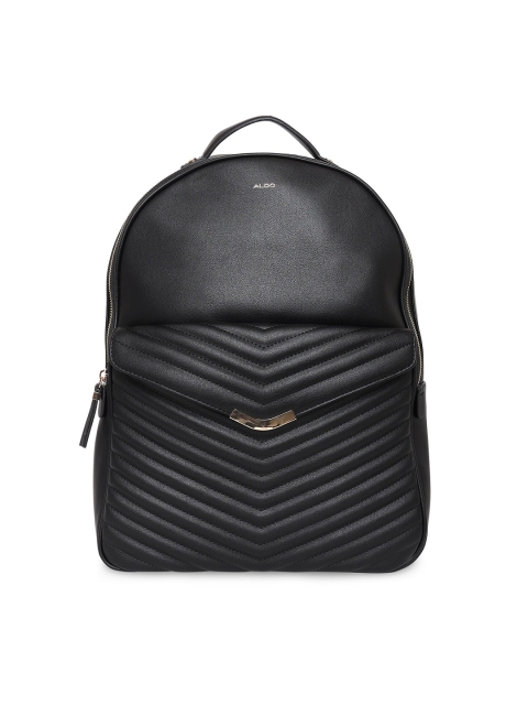 

ALDO Women Black Textured Backpacks