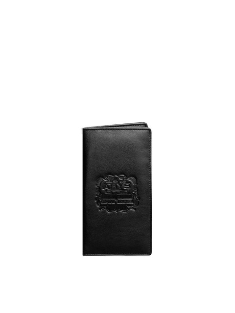 

ABYS Unisex Black Solid Genuine Leather Card Holder