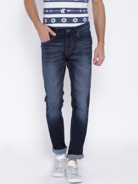 

Flying Machine Blue Michael Slim Tapered Fit Stretchable Jeans