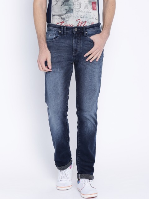 

Flying Machine Blue Prince Slim Fit Stretchable Jeans