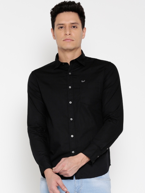 

Flying Machine Black Casual Shirt