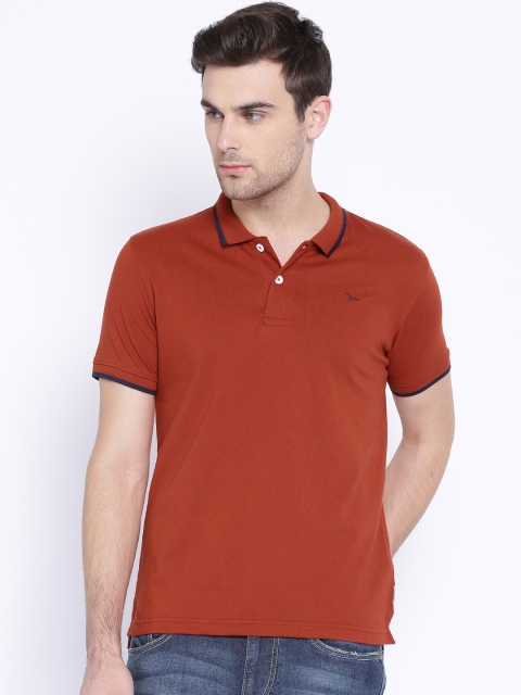 

Flying Machine Red Polo T-shirt