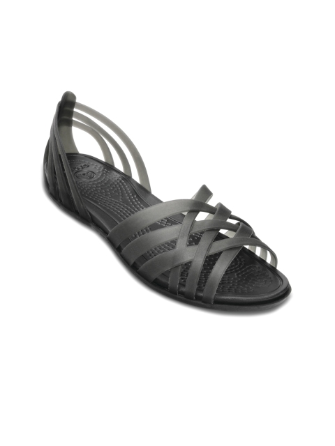

Crocs Women Charcoal Grey Flats