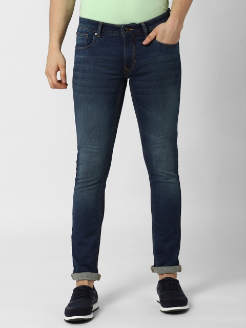 

Peter England Casuals Men Blue Skinny Fit Light Fade Stretchable Jeans
