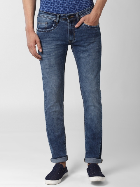 

Peter England Casuals Men Blue Skinny Fit Light Fade Stretchable Jeans