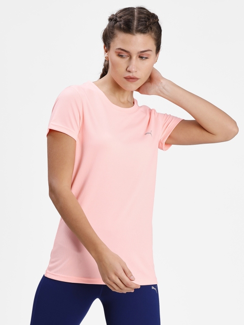 

Puma Women Peach-Coloured Performance Women's Training Tee
