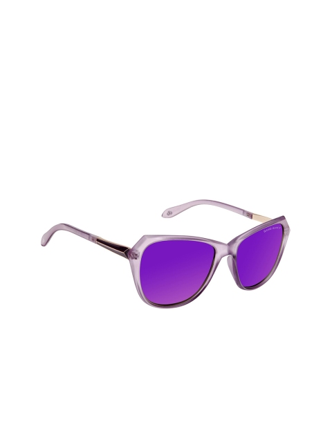 

David Blake Women Purple Cateye Sunglasses with Polarised and UV Protected PP_SGDB1864