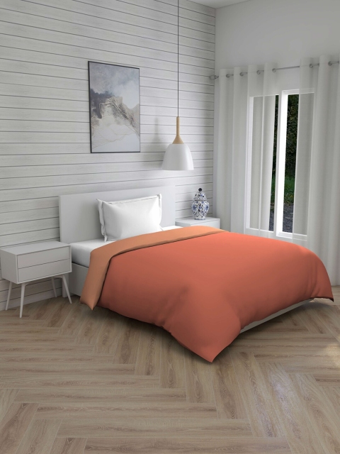 

Layers Peach-Coloured Solid AC Room 120 GSM Single Bed Comforter