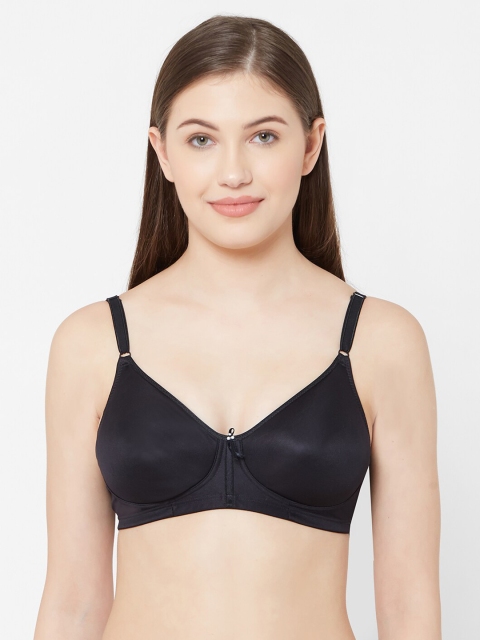 

Juliet Black Solid Non-Wired Non Padded Everyday Bra 010001900000520