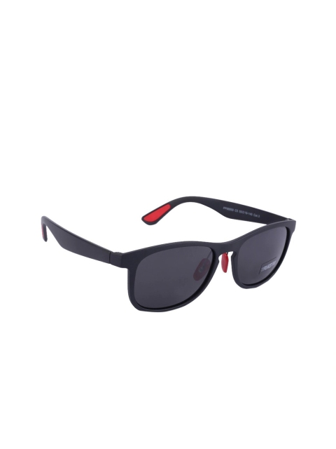

MARC LOUIS Unisex Grey Lens & Black Rectangle Sunglasses MARC LOUIS PP98858 -C8