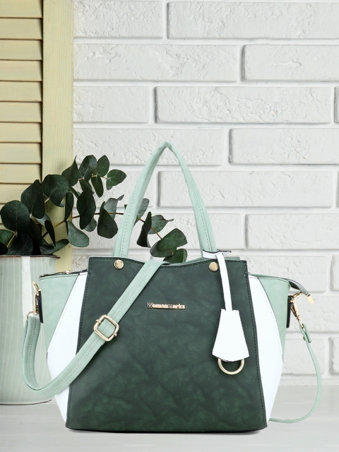

WOMEN MARKS Women Green Handheld Bag