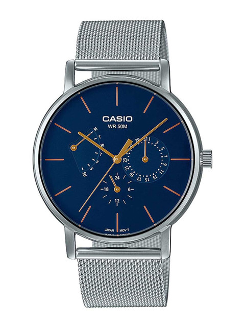 

CASIO Men Blue Analogue Watch