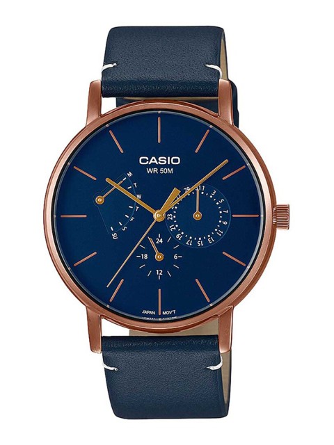 

CASIO Men Blue Enticer Analog Watch A1844 MTP-E320RL-2EVDF