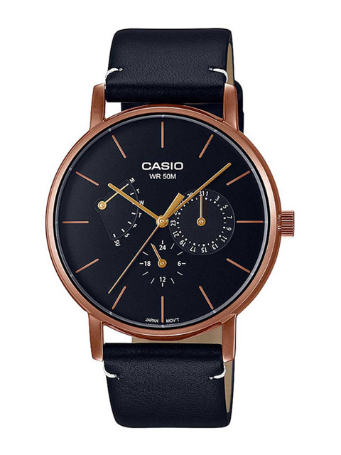 

CASIO Men Black Analogue Watch