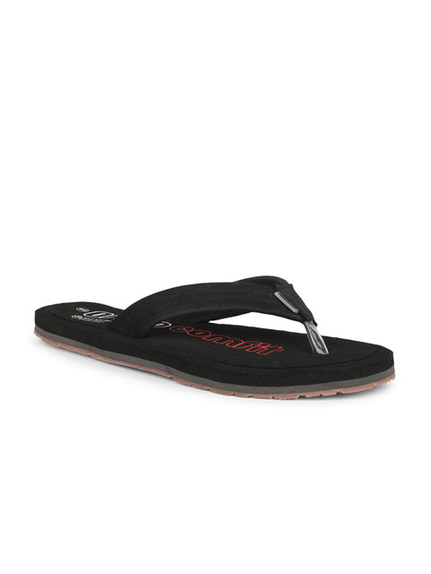 

Bata Men Black Printed Thong Flip-Flops