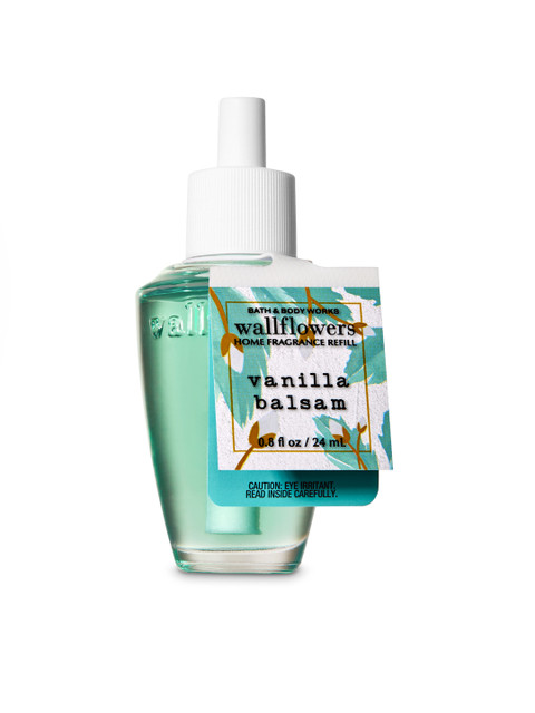 

Bath & Body Works Vanilla Balsam Wallflowers Fragrance Refill 24 ml, Green