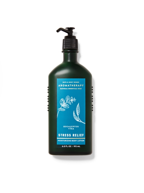 

Bath & Body Works Women Eucalyptus Tea Stress Relief Body Lotion 192 ml, Blue
