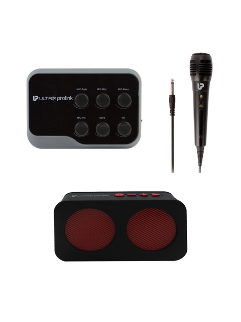 

UltraProlink UM1002 Sing Along Universal Karaoke Mic & Bluetooth Receiver, Black