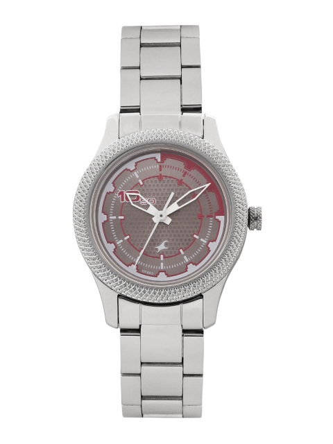 

Fastrack Women Metallic Grey Analogue Watch 6158SM02