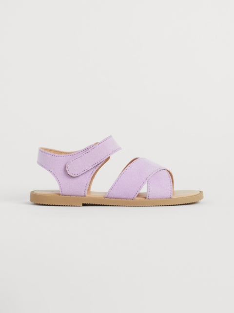 

H&M Girls Lavender Solid Sandals