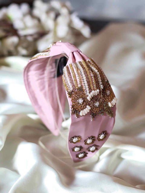 

Bellofox Pink Embellished Hairband