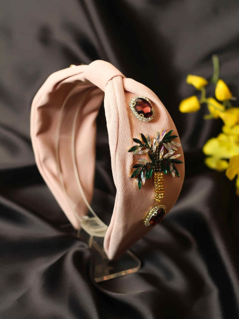 

Bellofox Pink Embellished Hairband