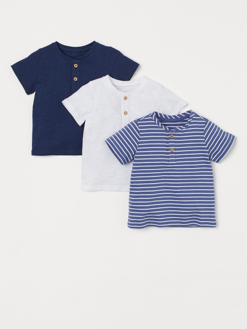 

H&M Boys 3-Pack T-shirts, White