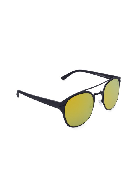 

Tom Martin Unisex Yellow Lens & Black Wayfarer Sunglasses TM-1719SM-C-MYEL