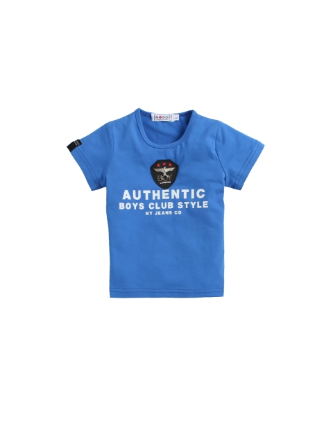 

Noddy Boys Blue Printed Round Neck T-shirt
