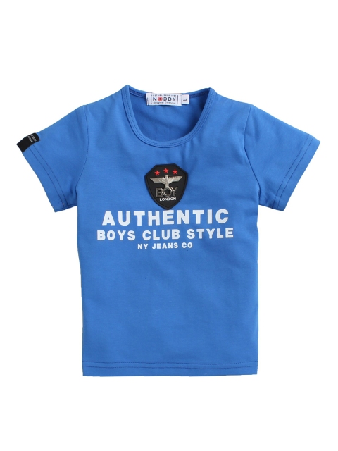 

Noddy Boys Blue Printed Round Neck T-shirt