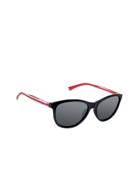 

David Blake Black & Red Polarised & UV Protected Wayfarer Sunglasses SPP_SGDB1279