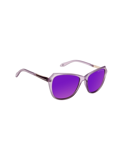 

David Blake Women Purple Polarised & UV Protected Butterfly Sunglasses SPP_SGDB1864