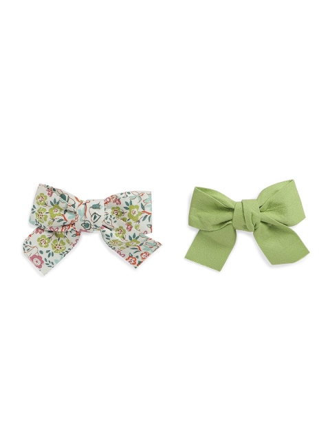 

20Dresses Pack of 2 Green Bow Hair Accessory
