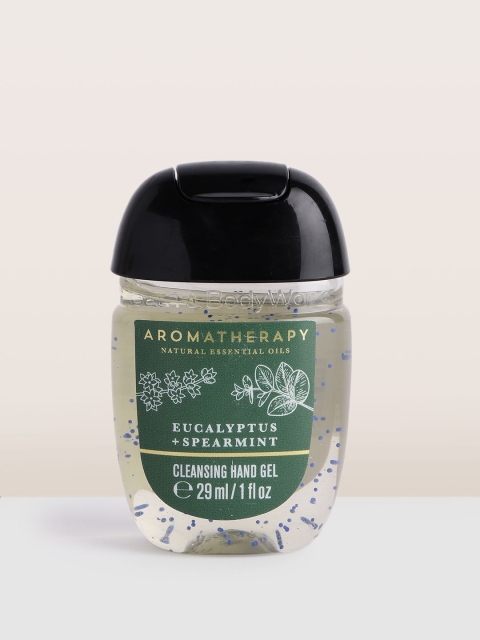 

Bath & Body Works Aromatherapy Eucalyptus Spearmint PocketBac Cleansing Hand Gel 29 ml, Green