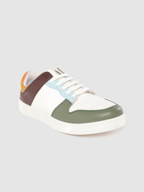 

Mast & Harbour Women Multicoloured Colourblocked Sneakers, Multi