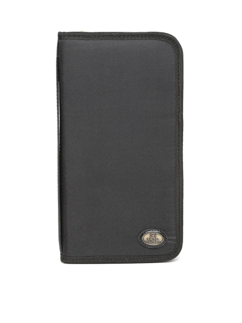 

Swiss Military Unisex Black Universal Travel Organiser Cum Wallet