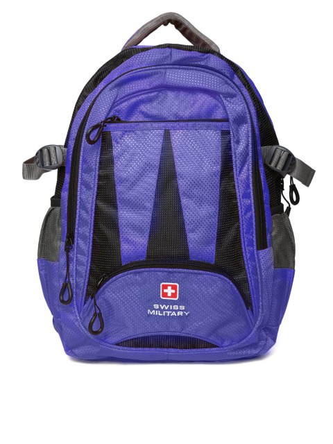 

SWISS MILITARY Unisex Blue Laptop Backpack