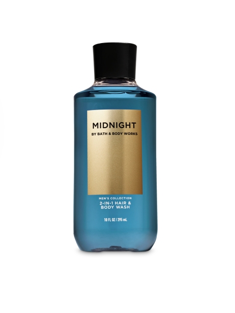 

Bath & Body Works Midnight 2-in-1 Hair + Body Wash 295 ml, Blue