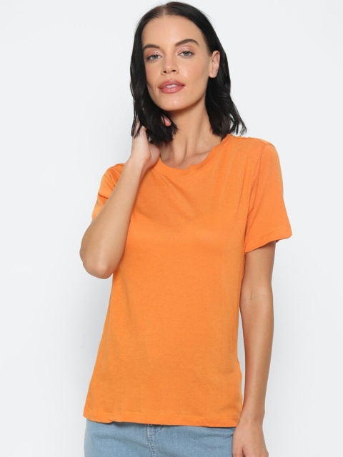 

FOREVER 21 Orange Regular Crop Top