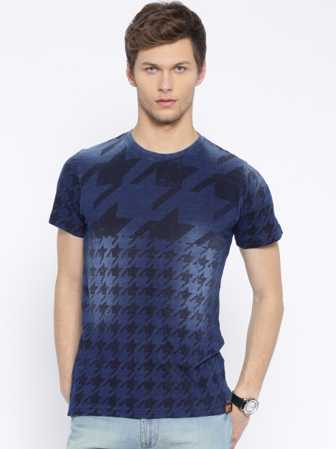 

MTV Navy Printed T-shirt, Navy blue