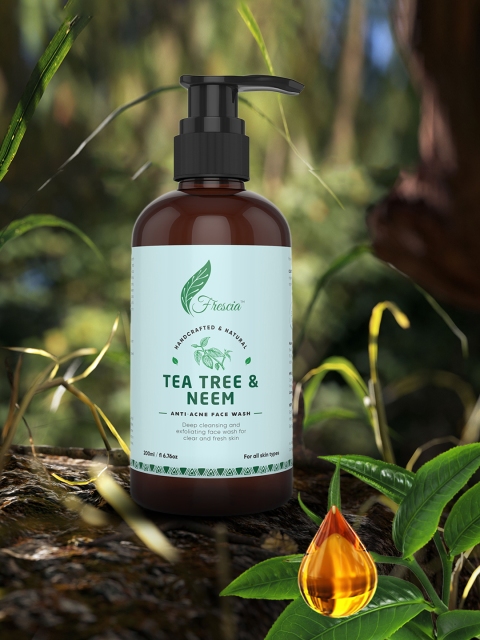 

Frescia Tea Tree Neem Anti Acne Face Wash - 200 ml, Green