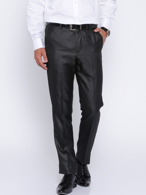 

Arrow Charcoal Grey Formal Trousers